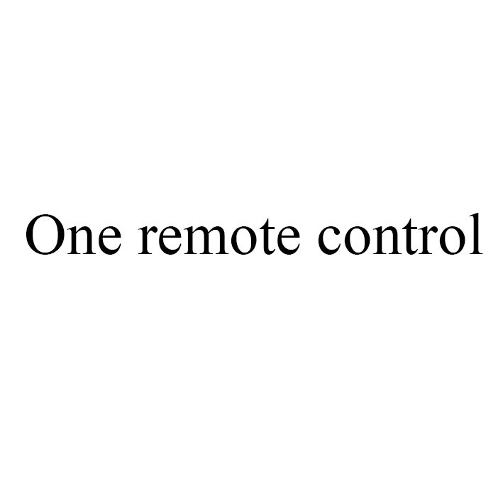 one remote control