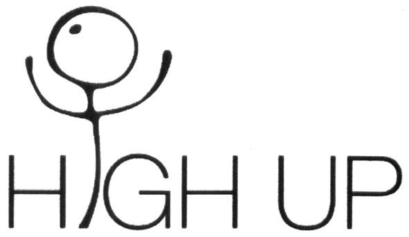 high up