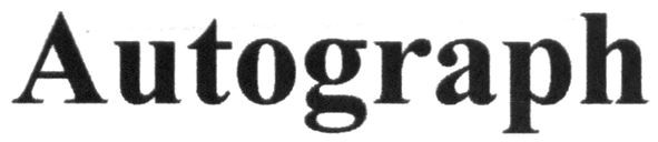 autograph