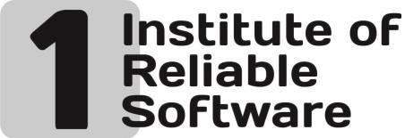 1 institute of reliable software