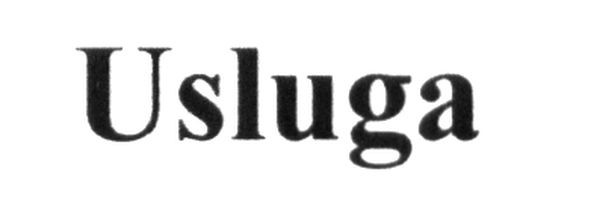 usluga