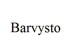 barvysto
