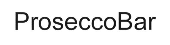prosecco bar