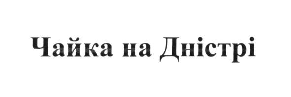 чайка на дністрі