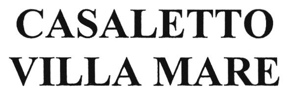 casaletto villa mare