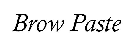 brow paste