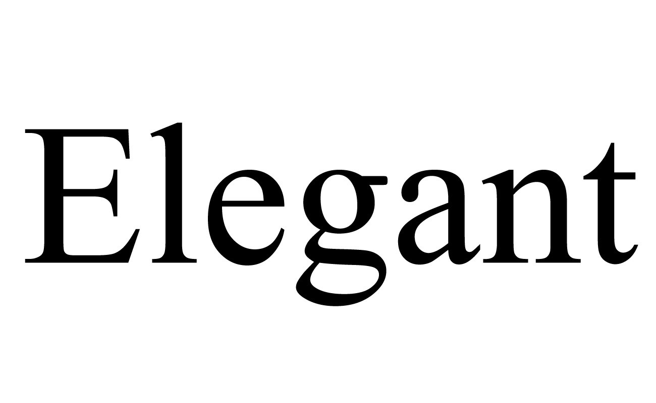 elegant