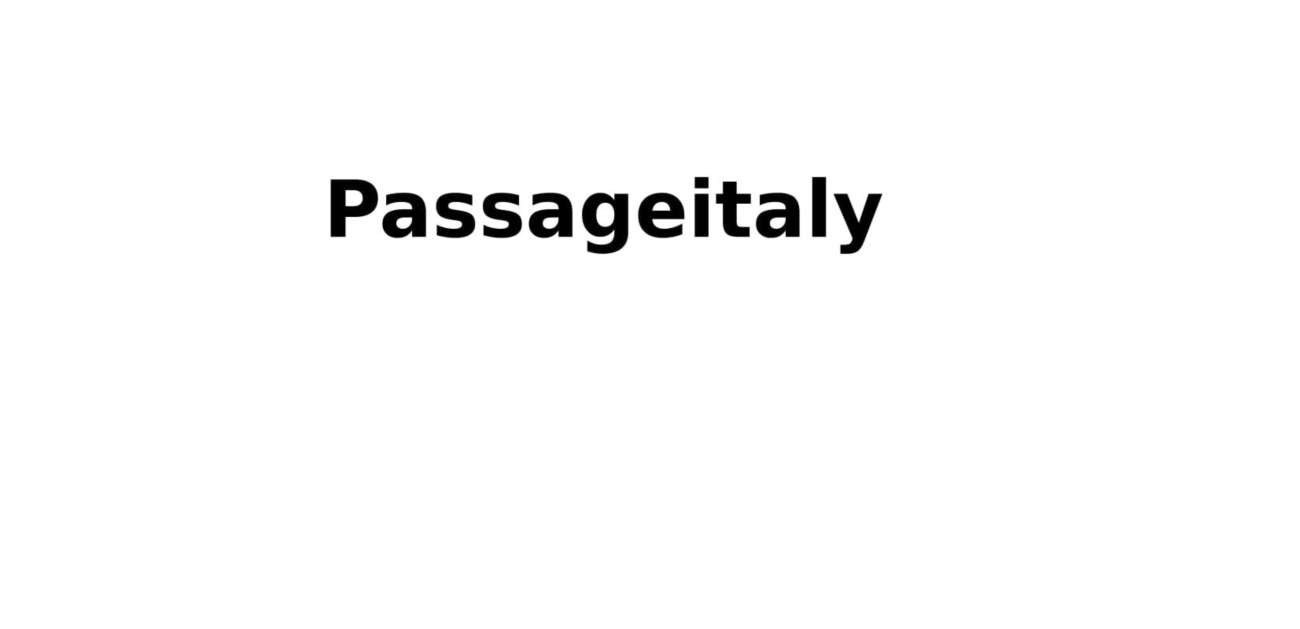 passageitaly
