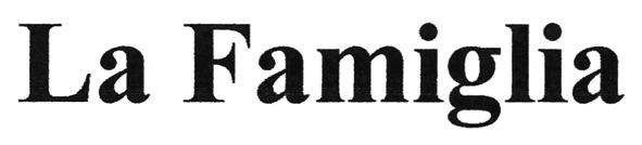 la famiglia