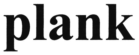 plank
