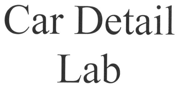 car detail lab