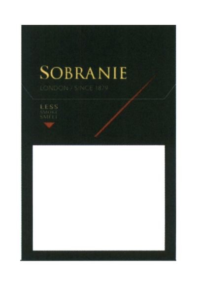sobranie london since 1879 less smoke smell