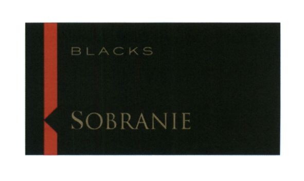 blacks sobranie