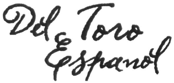 del toro espanol