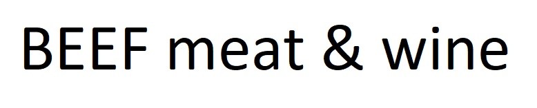 beef meat&wine