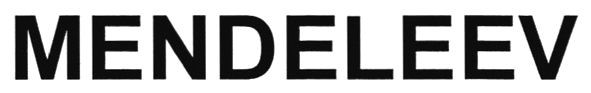 mendeleev