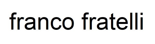franco fratelli