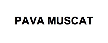 pava muscat