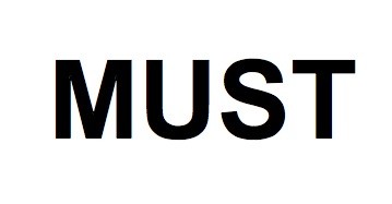 must