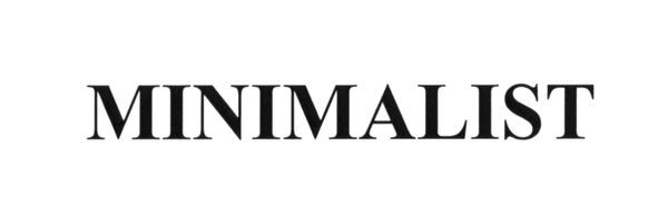 minimalist