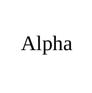 alpha