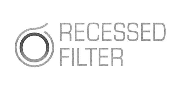 recessed filter