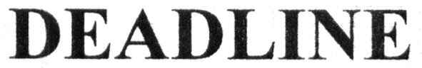 deadline