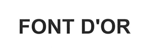 font d`or
