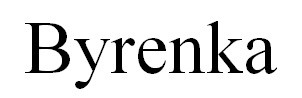 byrenka