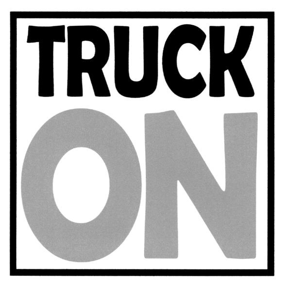 truck on