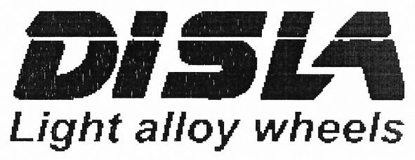 disla light alloy wheels