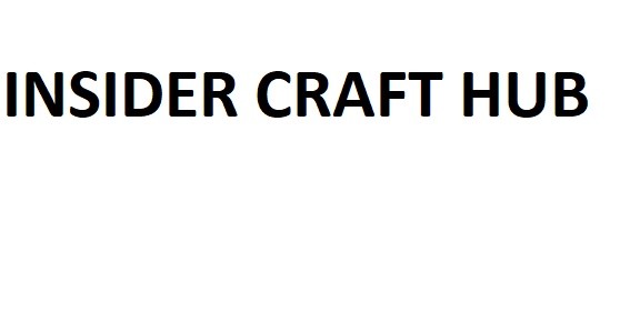 insider craft hub