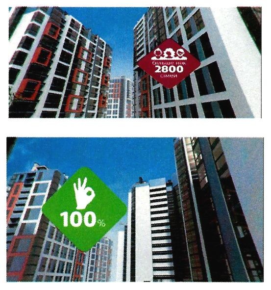 більше ніж 2800 сімей