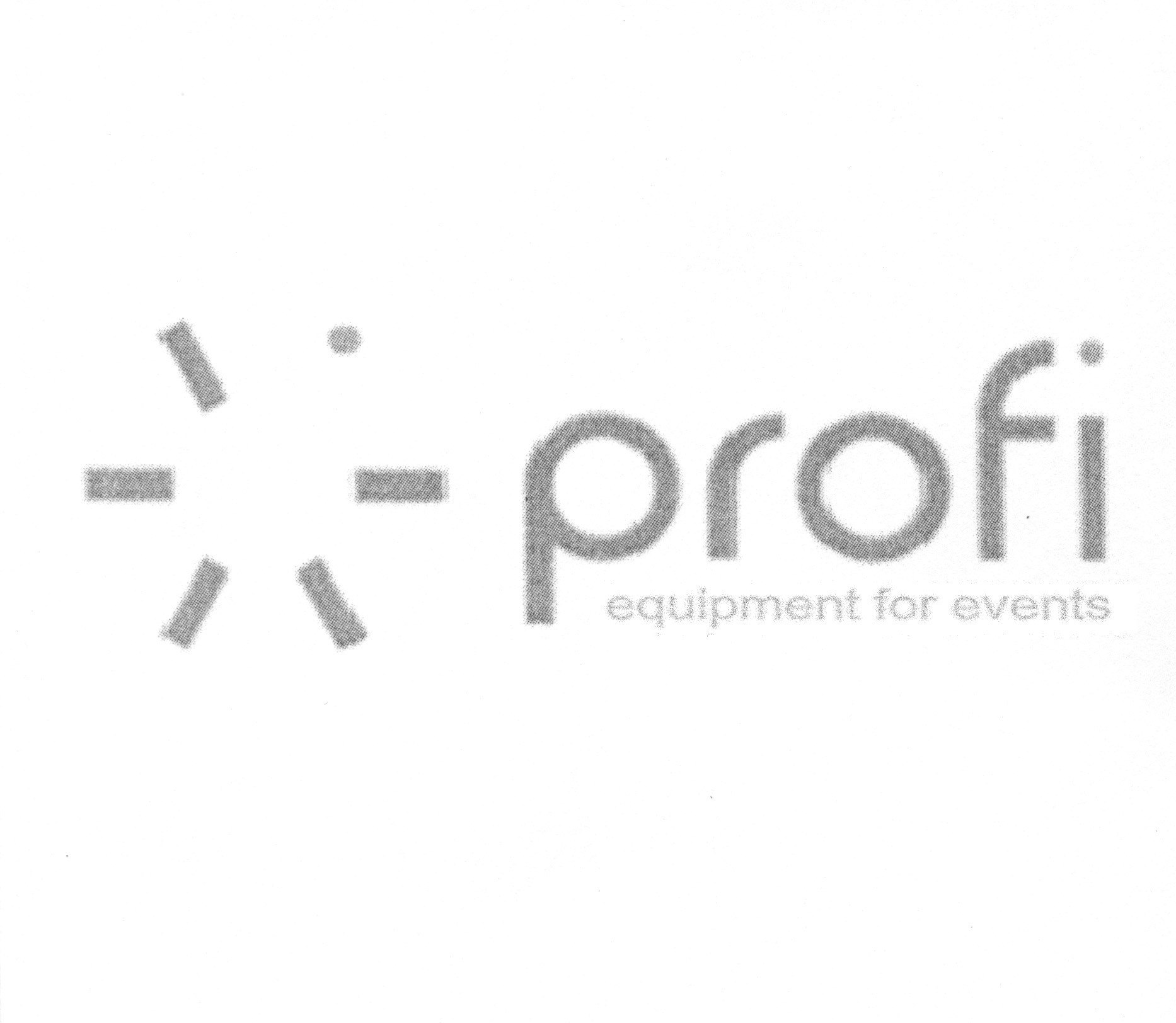 profi equipment for events