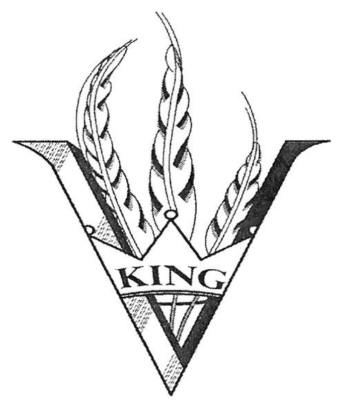 v king