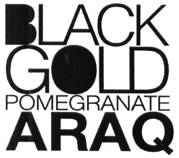 black gold pomegranate araq