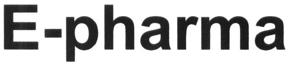 e-pharma