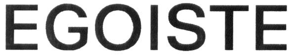 egoiste