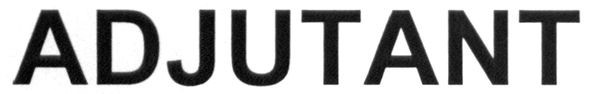 adjutant