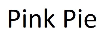pink pie