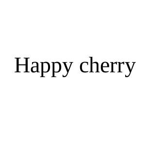 happy cherry