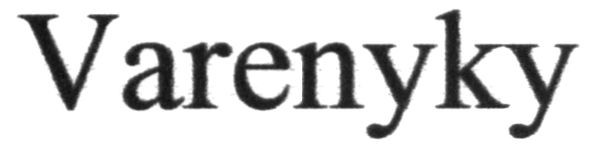 varenyky