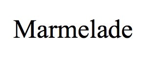 marmelade