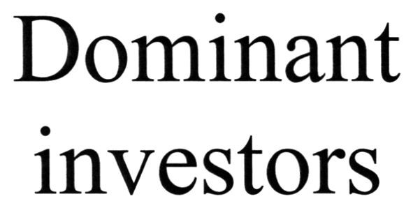 dominant investors