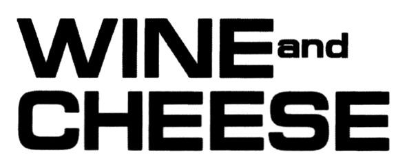 wine and cheese