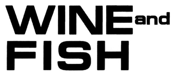wine and fish