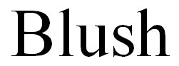blush