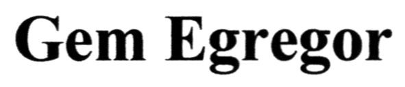 gem egregor