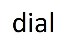 dial