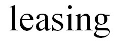 leasing